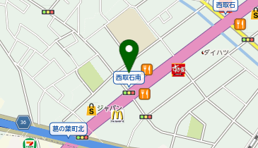 コノミヤ新高石店の地図画像
