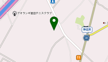 フレッシュバザール交野星田パーク店の地図画像