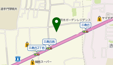 ロピア茨木東太田店の地図画像