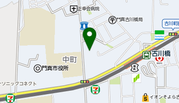 万代門真幸福町店の地図画像