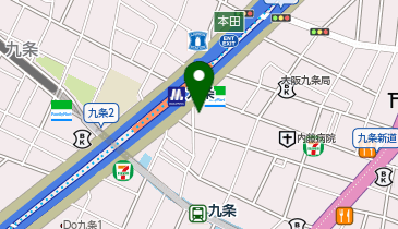 Hanamasa Plus+九条駅前店の地図画像