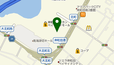 ロピア岸和田カンカン店の地図画像