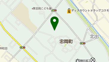 エーコープJAファーマーズ忠岡の地図画像