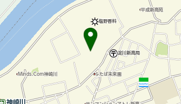 ロピア新高店の地図画像