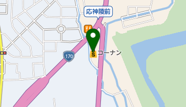 ホームセンターコーナン羽曳野店の地図画像