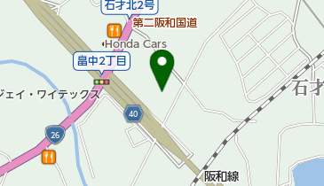 DCM貝塚店の地図画像