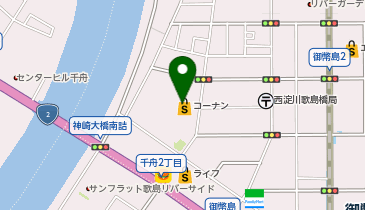 ホームセンターコーナン御幣島店の地図画像