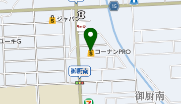 コーナンPRO東大阪店の地図画像