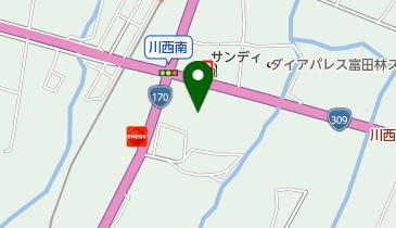 ホームセンターコーナン富田林店の地図画像