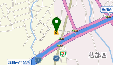 ホームセンターコーナン茄子作南店の地図画像