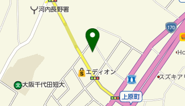 ホームプラザナフコ河内長野店(資材館)の地図画像