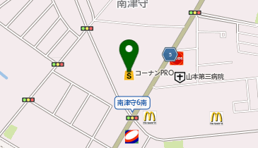 コーナンPRO南津守店の地図画像