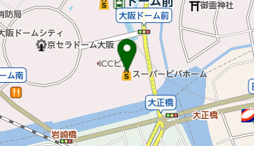 スーパービバホーム大阪ドームシティ店の地図画像