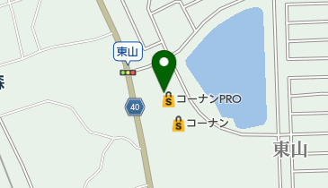 コーナンPRO貝塚東山店の地図画像