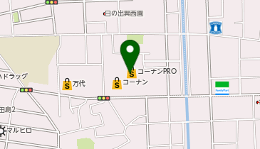コーナンPRO生野店の地図画像