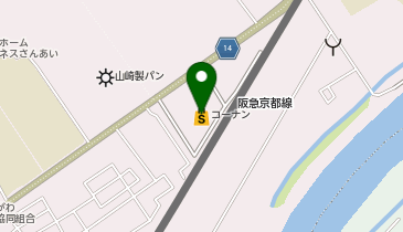 ホームセンターコーナン吹田吹東店の地図画像