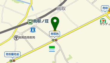 ツルハドラッグ鳥取店の地図画像