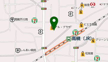 ケアーズドラッグアクト店の地図画像