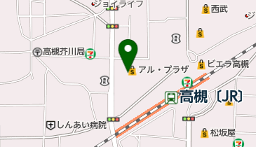 オーエスドラッグJR高槻店の地図画像