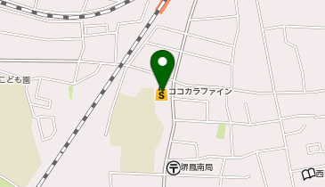 ココカラファイン鳳南店の地図画像
