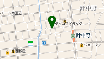 オーエスドラッグ新駒川店の地図画像