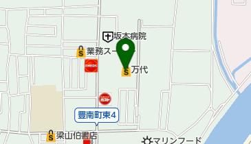 ココカラファイン豊中豊南店の地図画像