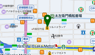 ツルハドラッグ道頓堀店の地図画像