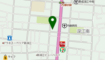 スーパードラッグシグマ深江南店の地図画像