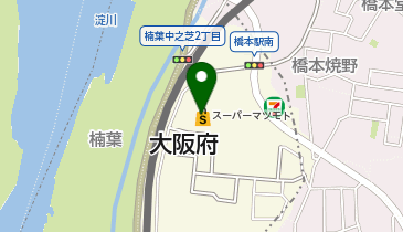 マツモトキヨシくずは北店の地図画像