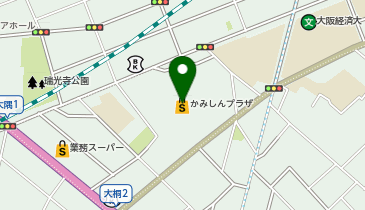 マツモトキヨシかみしんプラザ店の地図画像