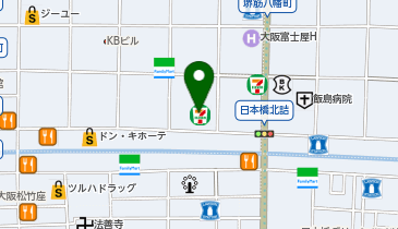 ダイコクドラッグ宗右衛門町中央店の地図画像