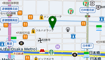 ディスカウントドラッグコスモス道頓堀店の地図画像