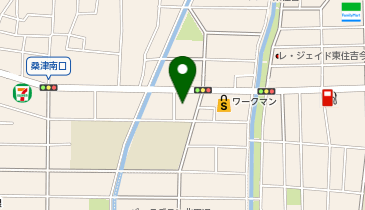 ドラッグアカカベ桑津店の地図画像