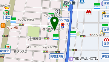 マツモトキヨシ南堀江店の地図画像