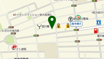 ドラッグアカカベ木川東店の地図画像