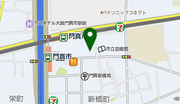 ココカラファインプラスイズミヤ門真店の地図画像