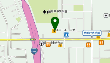 マツモトキヨシエコール・ロゼ店の地図画像