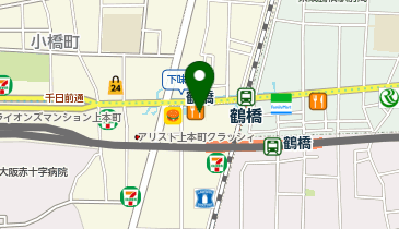 スギドラッグ鶴橋駅西店の地図画像