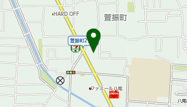 ドラッグアカカベ萱振店の地図画像