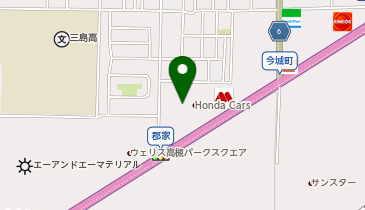 クスリのアオキ高槻今城店の地図画像