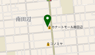 カナートモール南田辺の地図画像