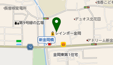 レインボー金岡の地図画像