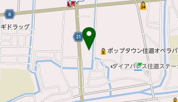 ポップタウン住道1番館の地図画像