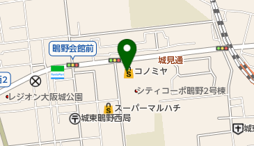 ショッピングフロアーステップの地図画像