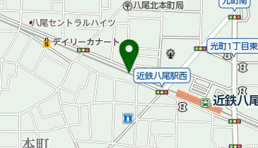 ペントモールやおの地図画像
