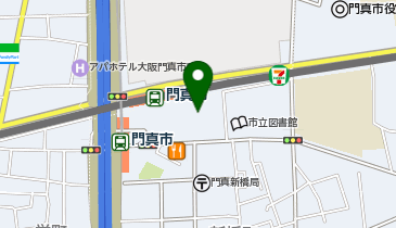 イズミヤ門真店ショッピングセンターの地図画像