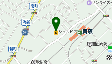 イヅイチシェルピアの地図画像