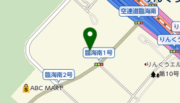 りんくうプレジャータウンシークルの地図画像