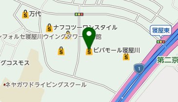ビバモール寝屋川の地図画像