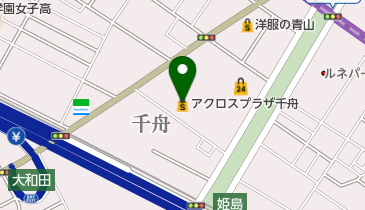 アクロスプラザ千舟の地図画像